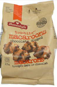 Two-Bite® Chocolate Dipped Macaroons 